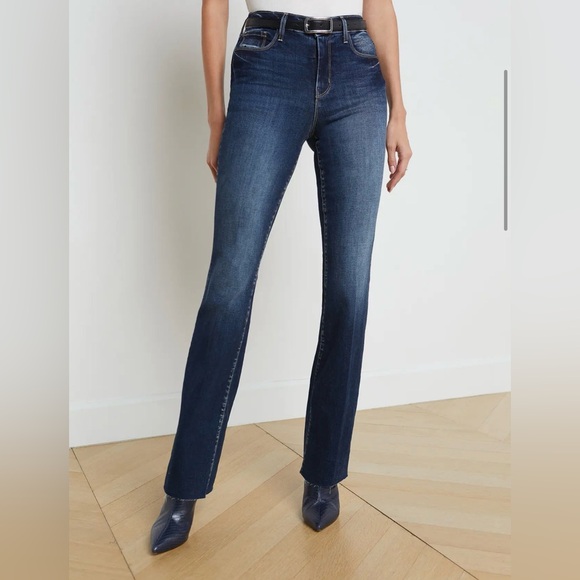 NWT L’AGENCE Ruth High Rise Straight-Leg Jean Size 26